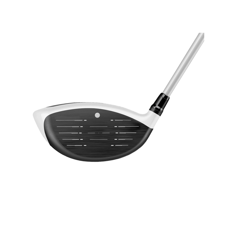 Club Marker for Launch Pro shown attached to club.