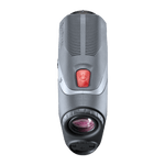 Tour V5 laser rangefinder by Bushnell Golf back product photo on white background. 